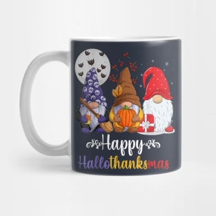 Gnome - Happy Hallothanksmas Mug